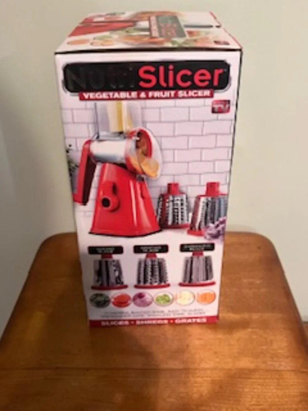 Nutri Slicer 3 in 1 countertop manual food processor